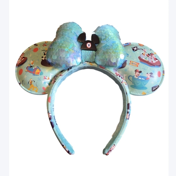 Colorful Mouse Ears Headband - Picture 1 of 6